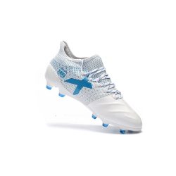 fodboldstøvler Adidas X 17.1 FG - Hvid Blå_4.jpg